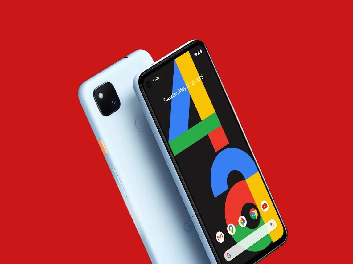 Achterkant van een smartphone met camera